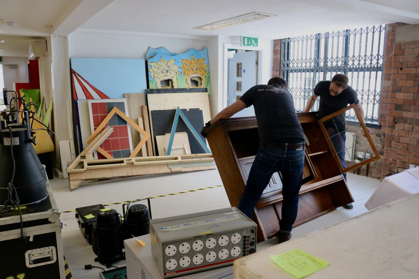 SAIL team moving items into Resource Hub
